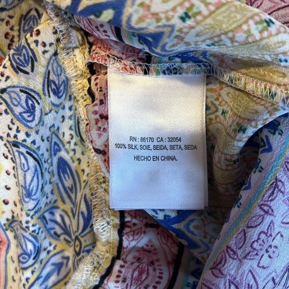 Kachel Anthropologie Silk Swing Top 4 - Picture 8 of 9